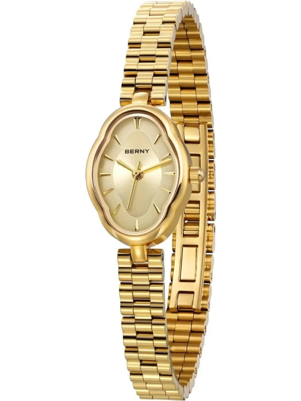 Dainty Vintage Quartz Watch for Women, Waterproof 3ATM, Luxury Gift, Copper